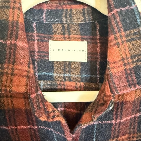 SIMON MILLER button down flannel Wool - Picture 2 of 7